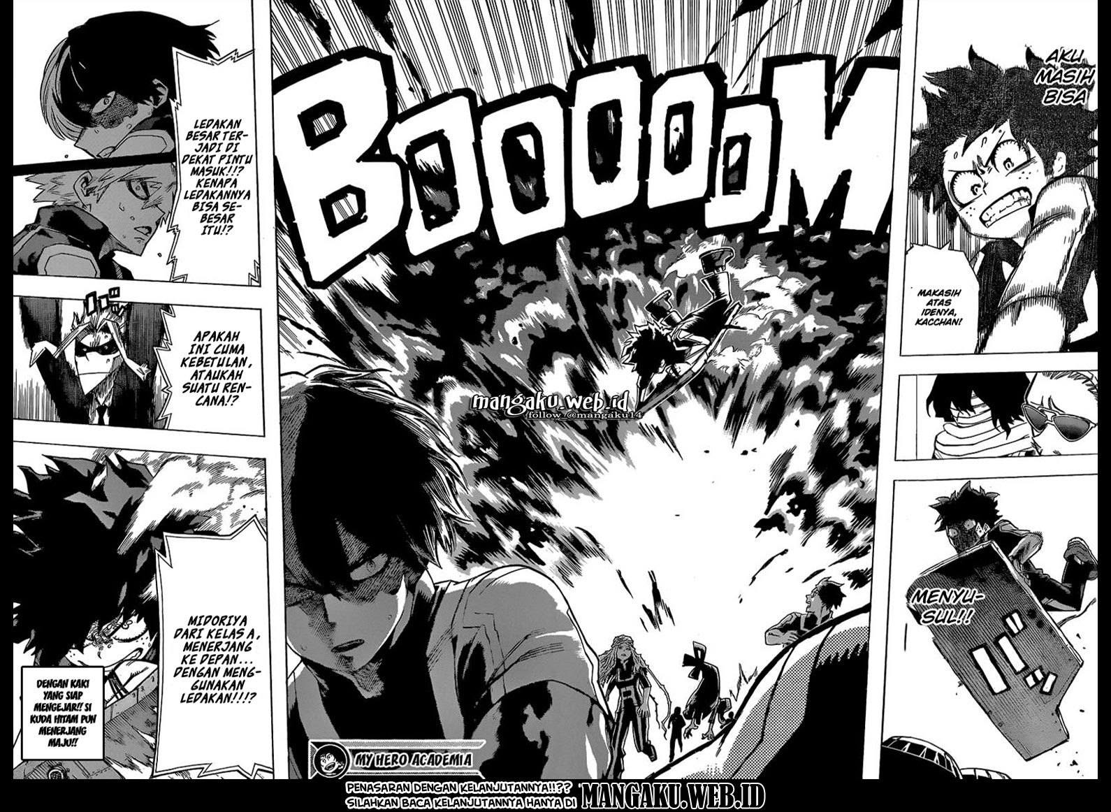 Boku no Hero Academia Chapter 25 - halaman 21