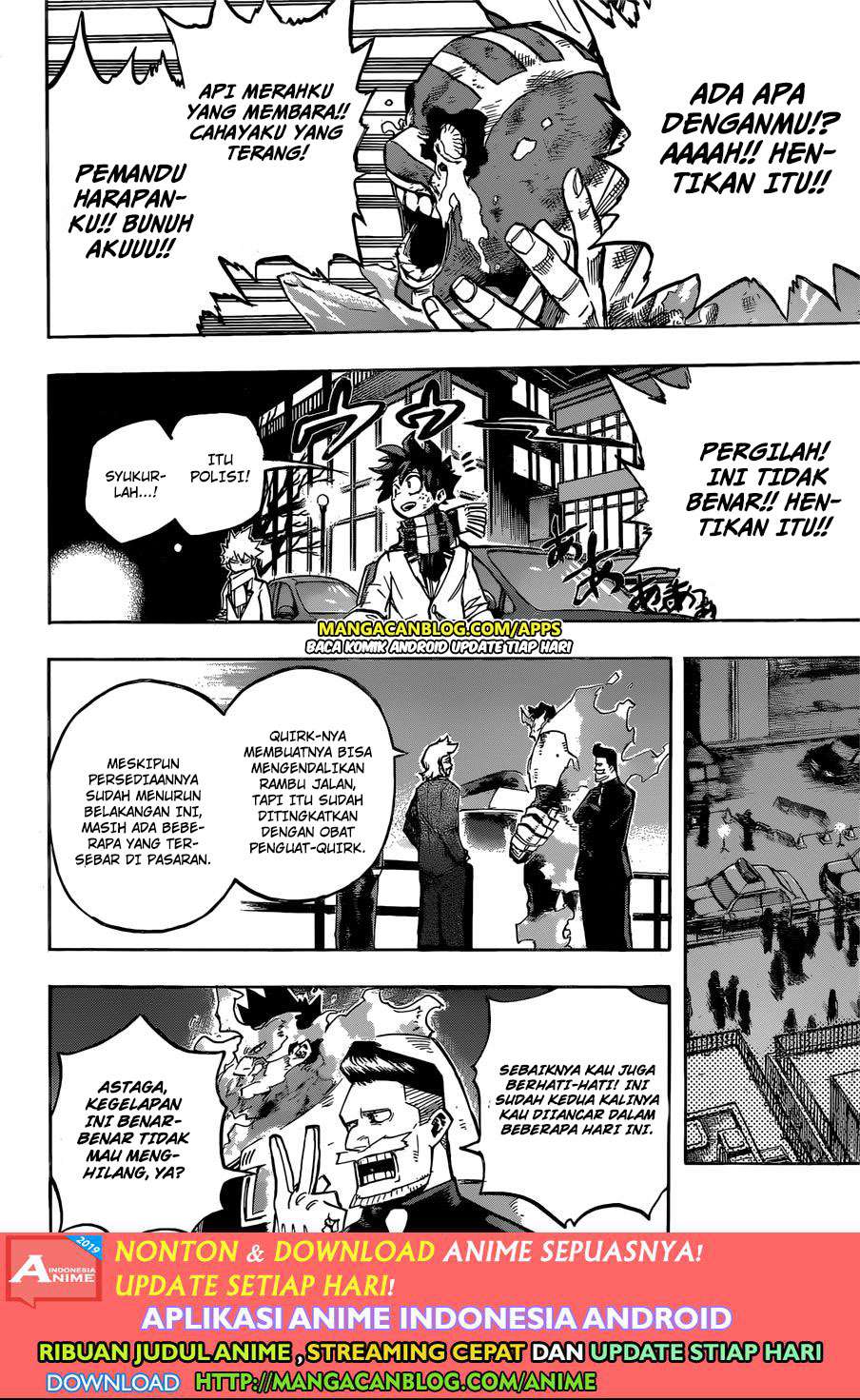 Boku no Hero Academia Chapter 252 - halaman 10