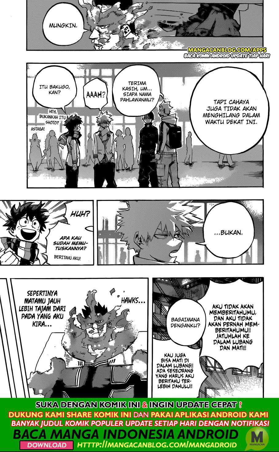 Boku no Hero Academia Chapter 252 - halaman 11