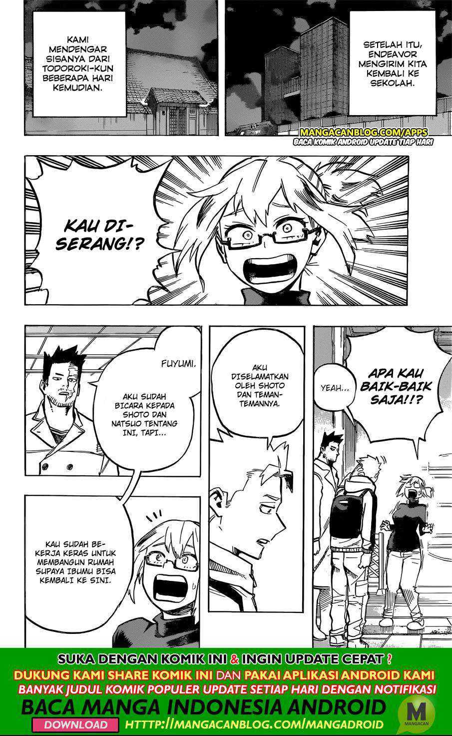 Boku no Hero Academia Chapter 252 - halaman 12