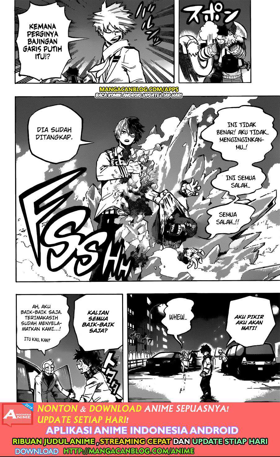 Boku no Hero Academia Chapter 252 - halaman 2