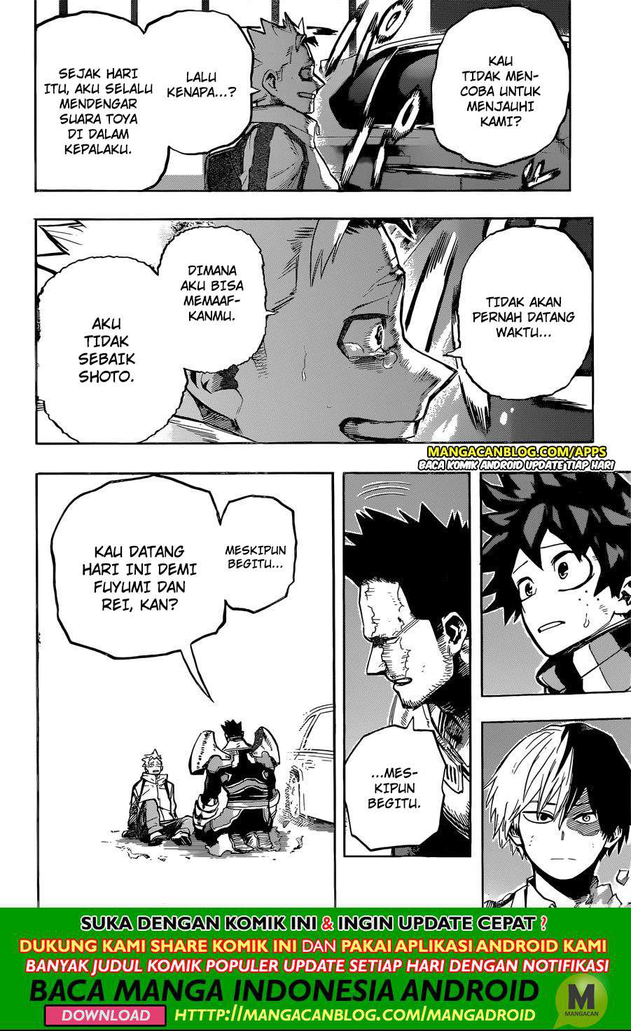 Boku no Hero Academia Chapter 252 - halaman 6