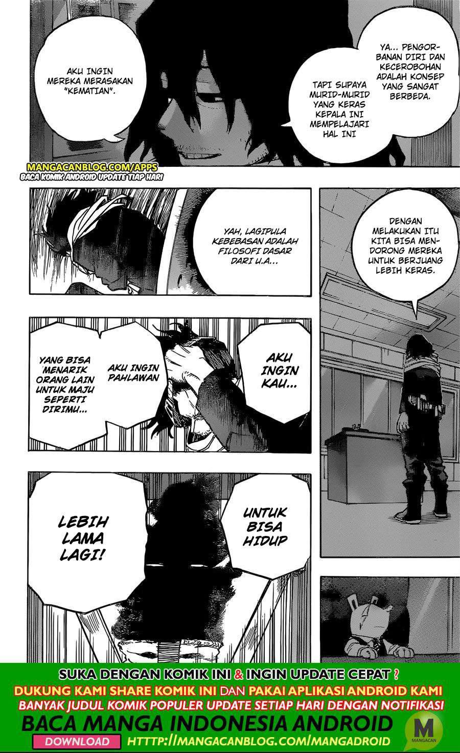 Boku no Hero Academia Chapter 254 - halaman 14