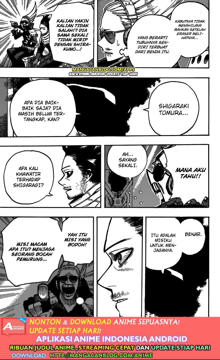Boku no Hero Academia Chapter 254 - halaman 9
