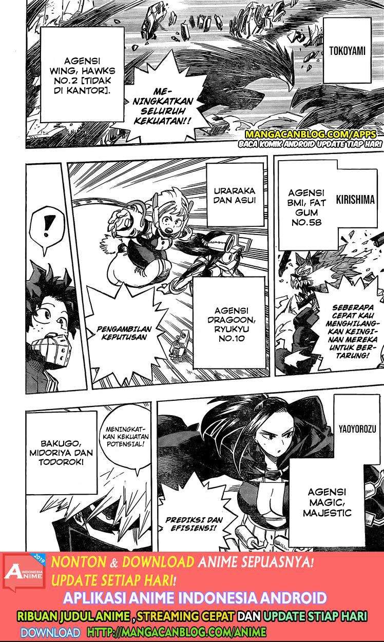 Boku no Hero Academia Chapter 256 - halaman 6