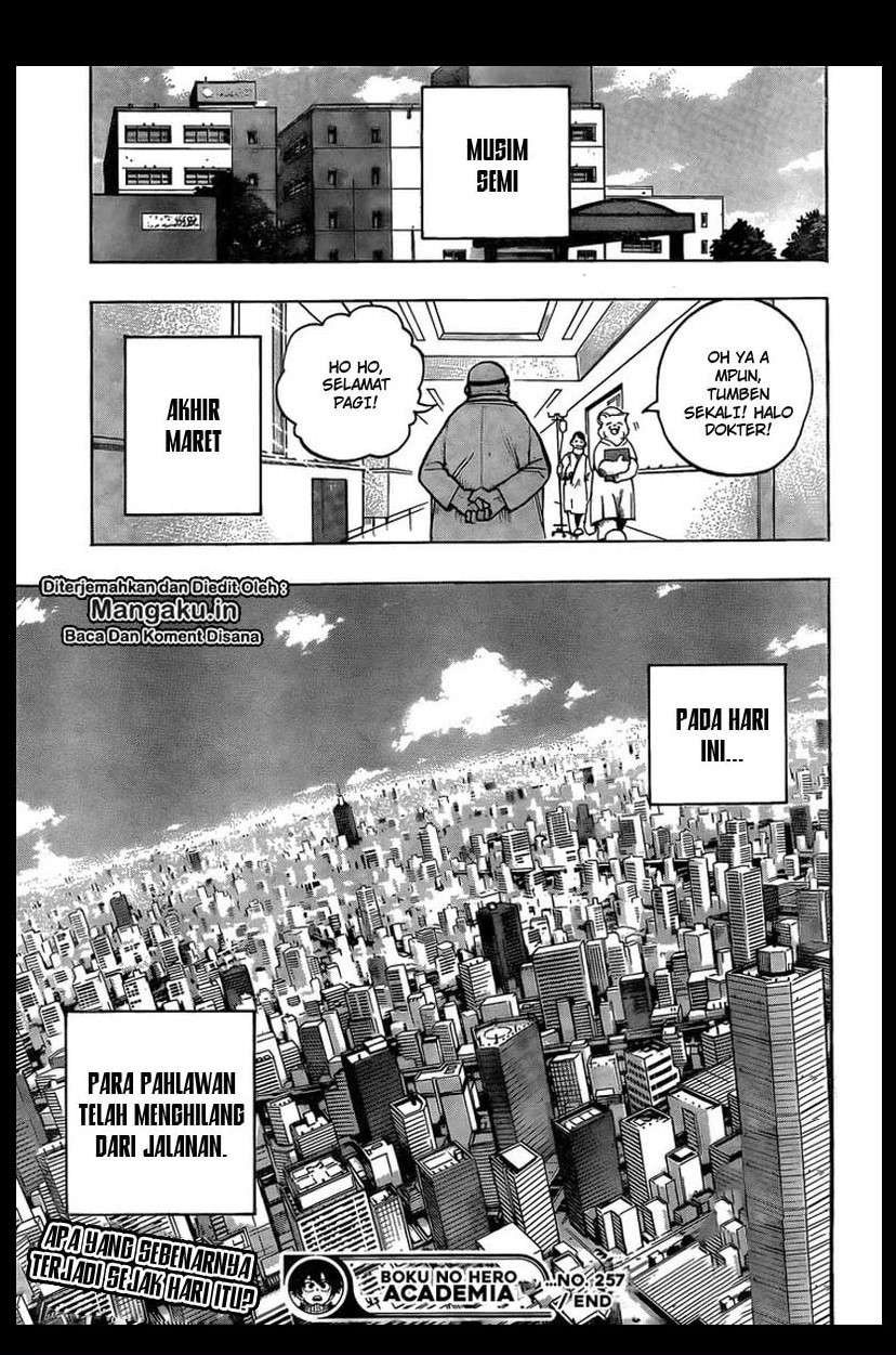 Boku no Hero Academia Chapter 257 - halaman 17