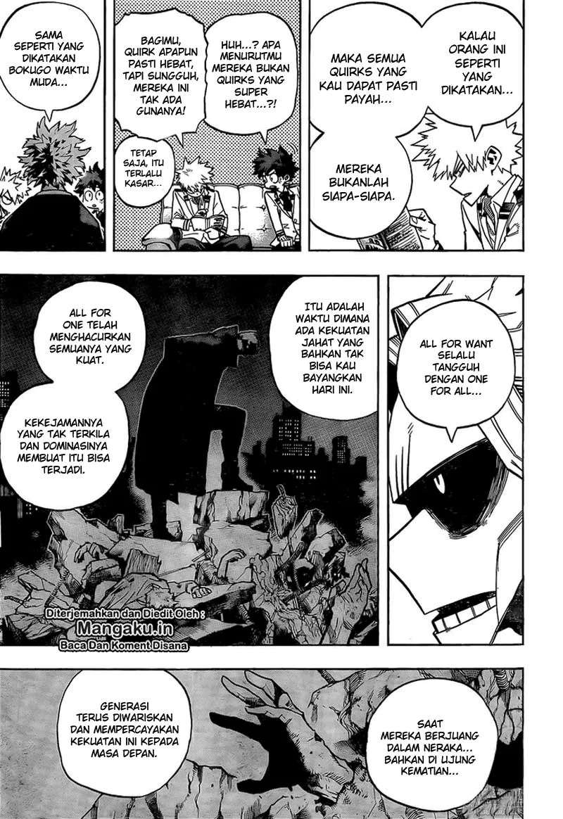 Boku no Hero Academia Chapter 257 - halaman 3