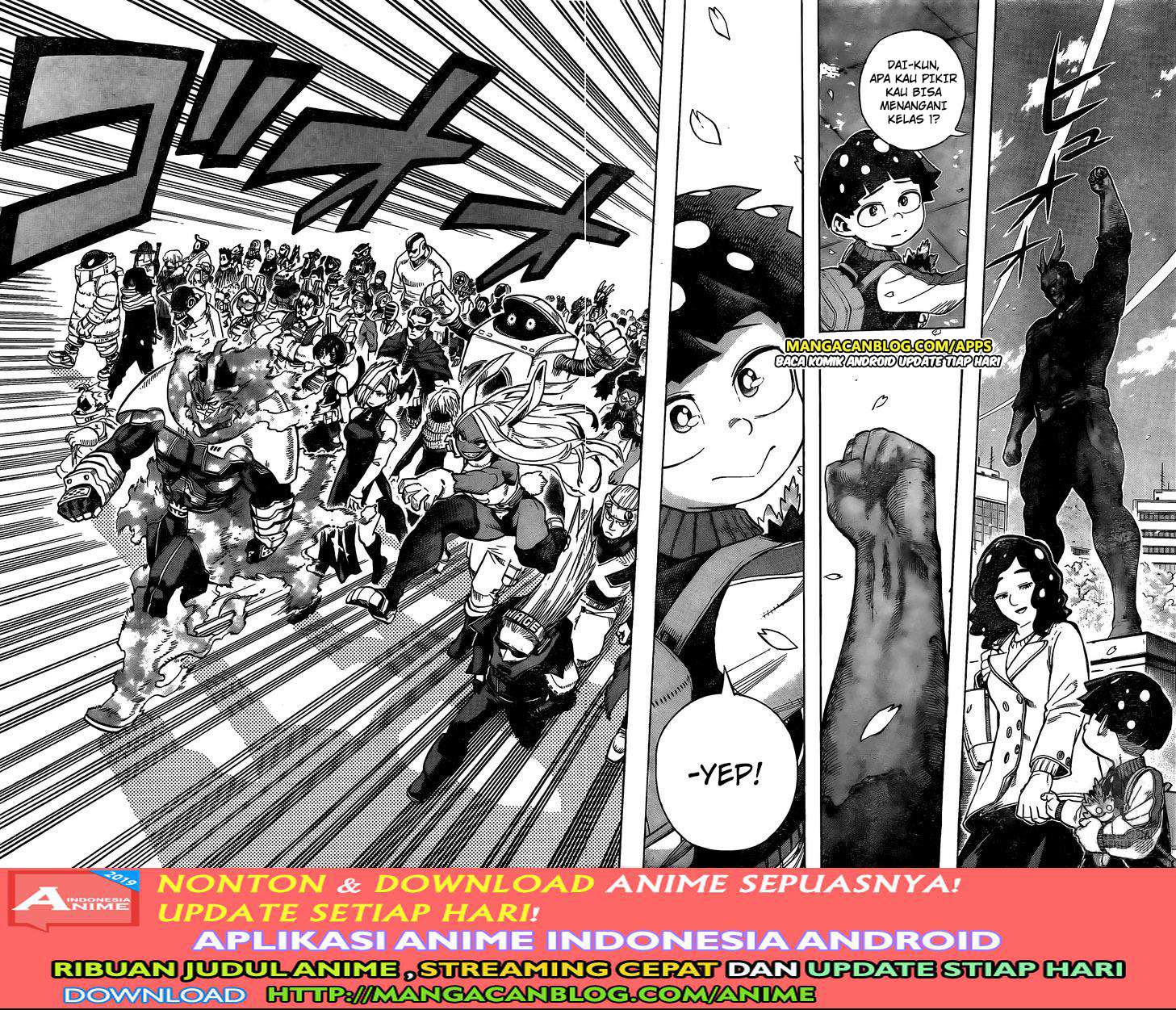 Boku no Hero Academia Chapter 258 - halaman 13