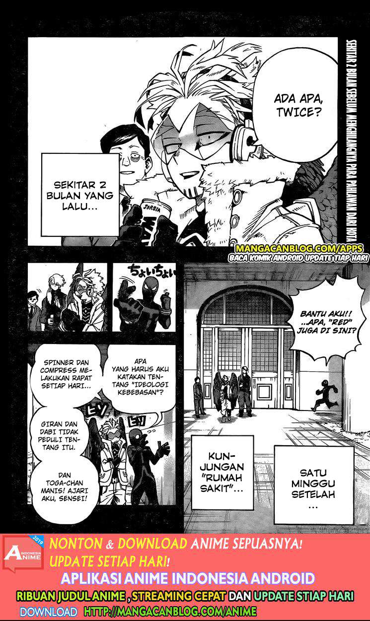 Boku no Hero Academia Chapter 258 - halaman 2