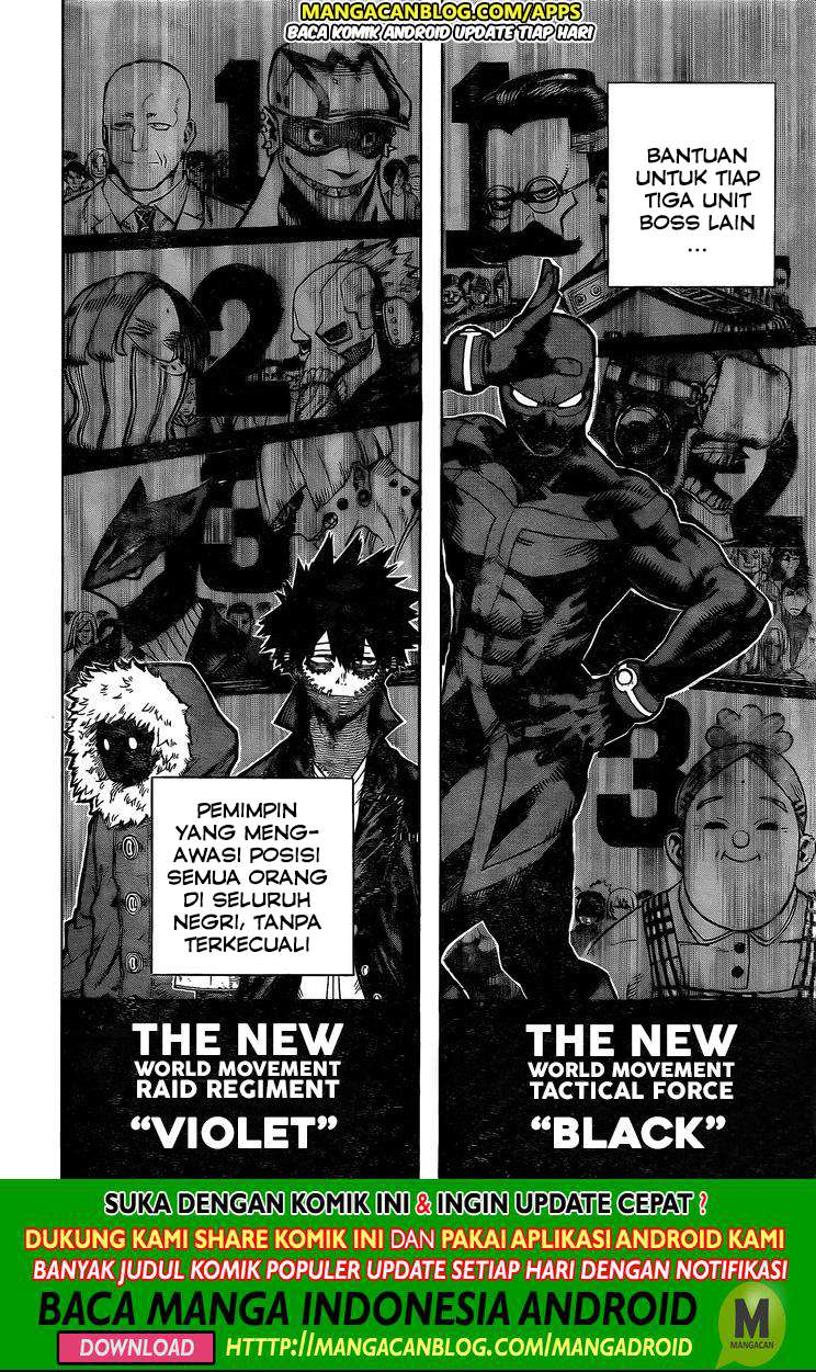 Boku no Hero Academia Chapter 258 - halaman 4