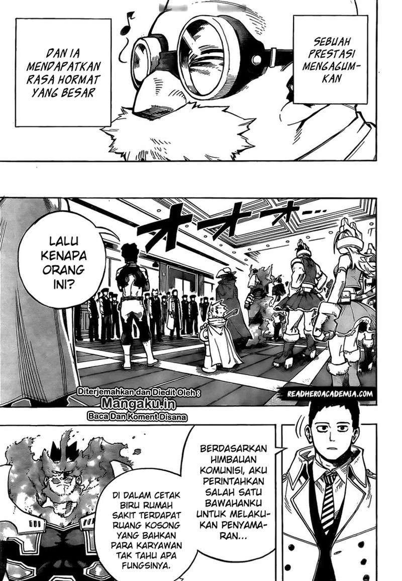 Boku no Hero Academia Chapter 259 - halaman 3