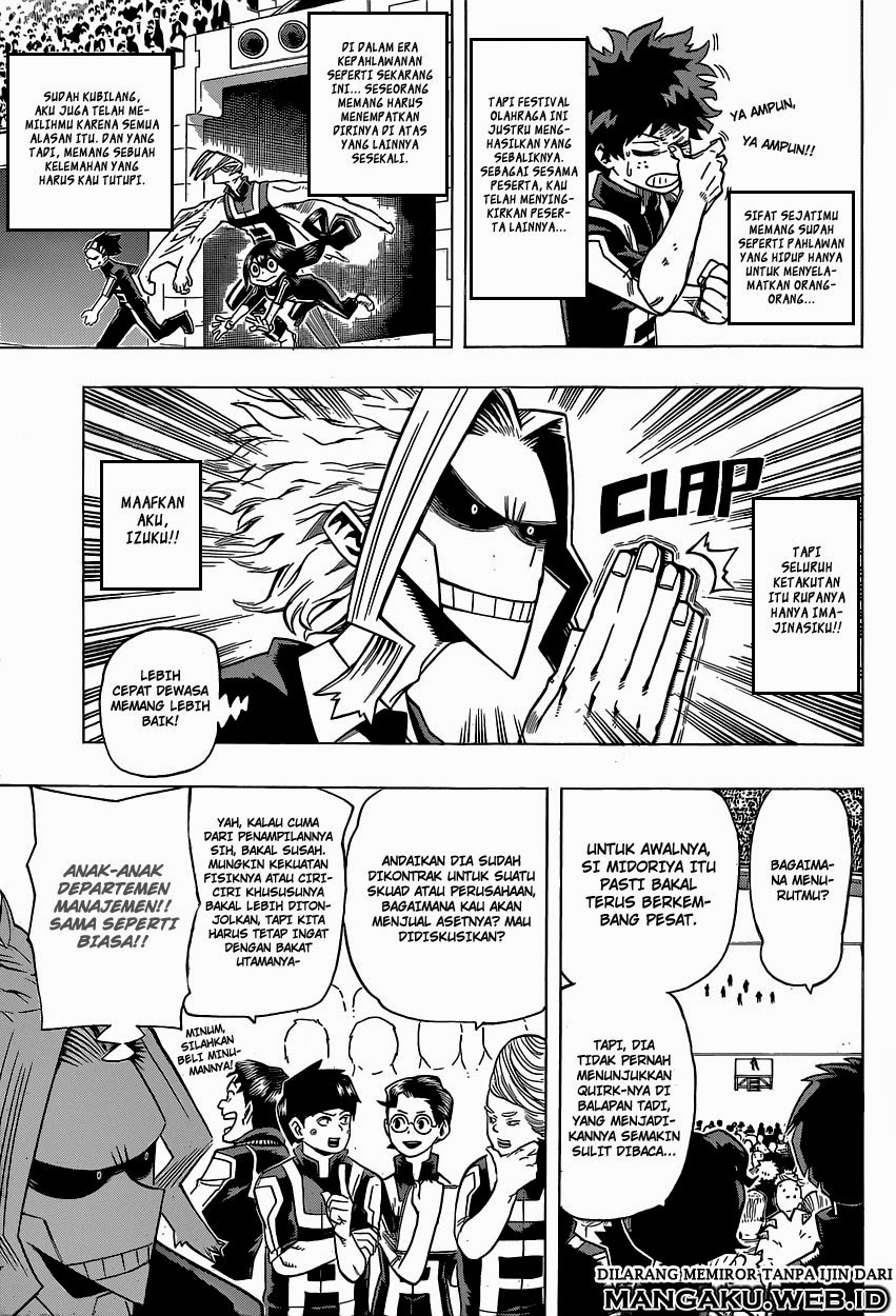 Boku no Hero Academia Chapter 26 - halaman 11