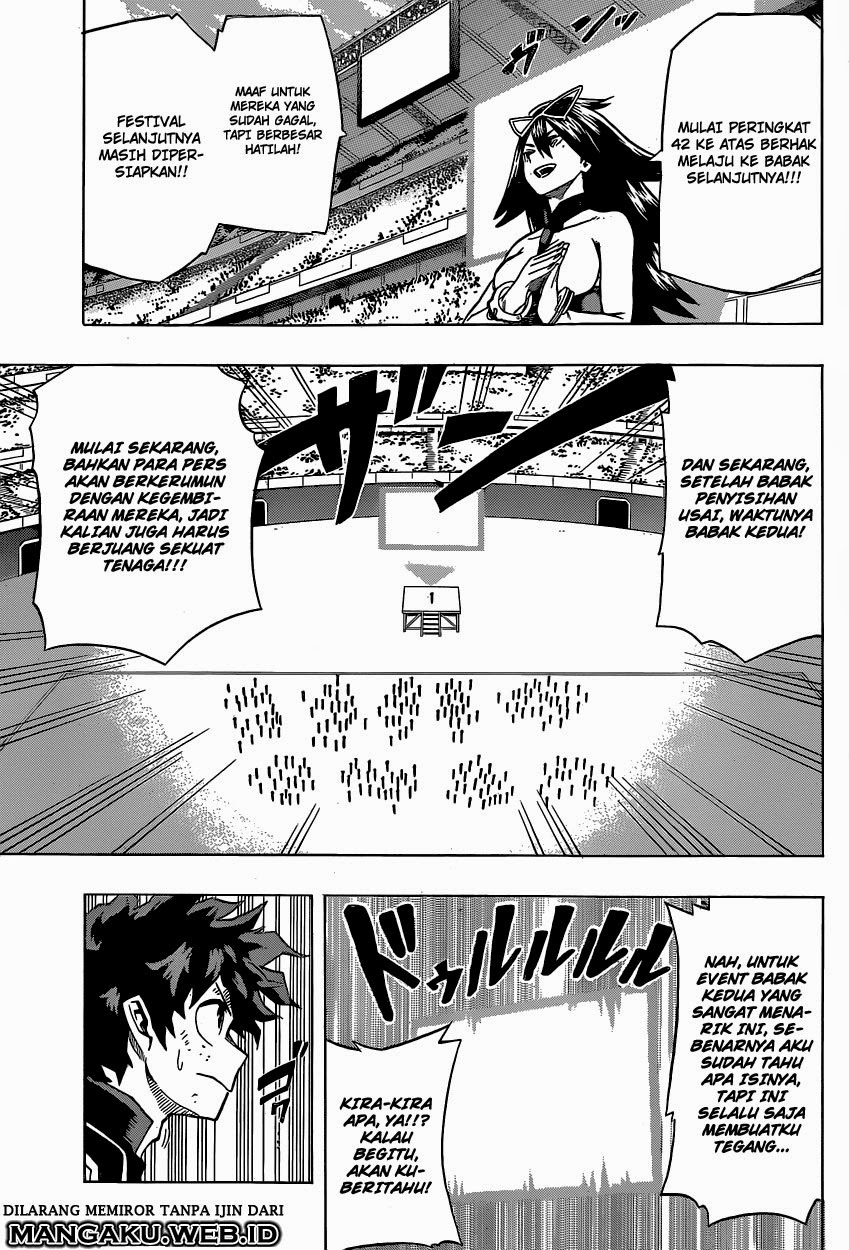 Boku no Hero Academia Chapter 26 - halaman 16