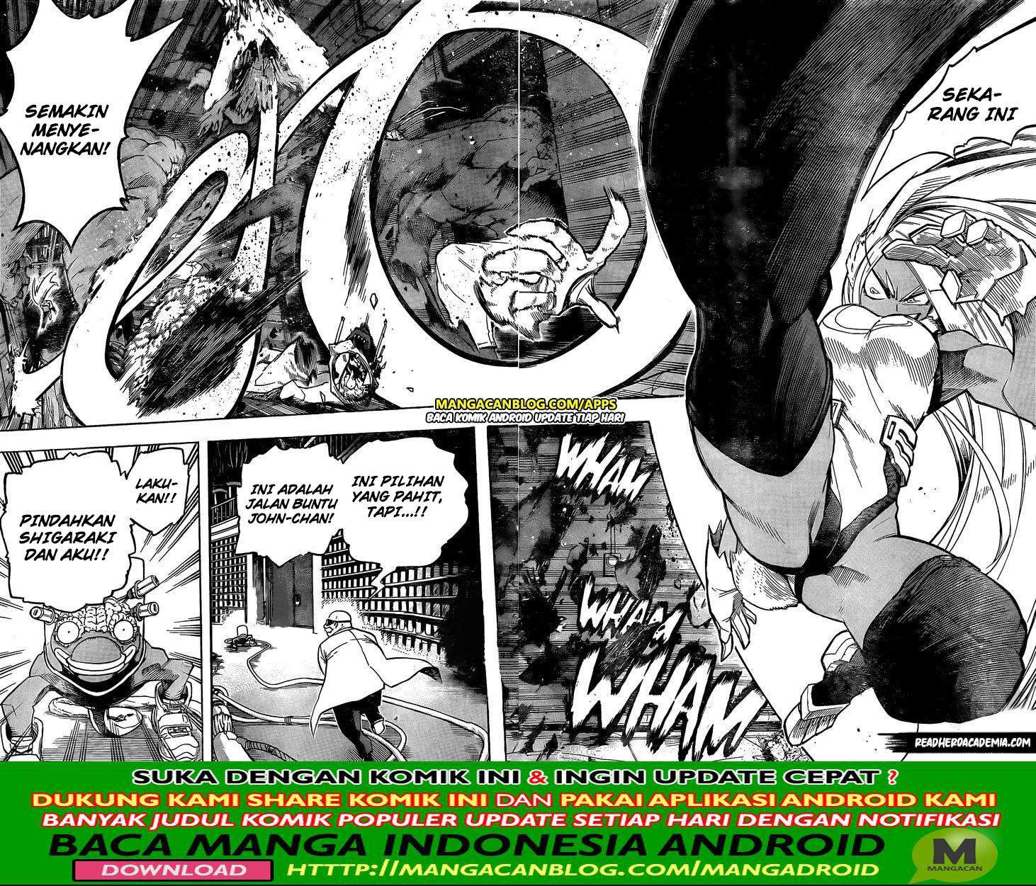 Boku no Hero Academia Chapter 260 - halaman 13