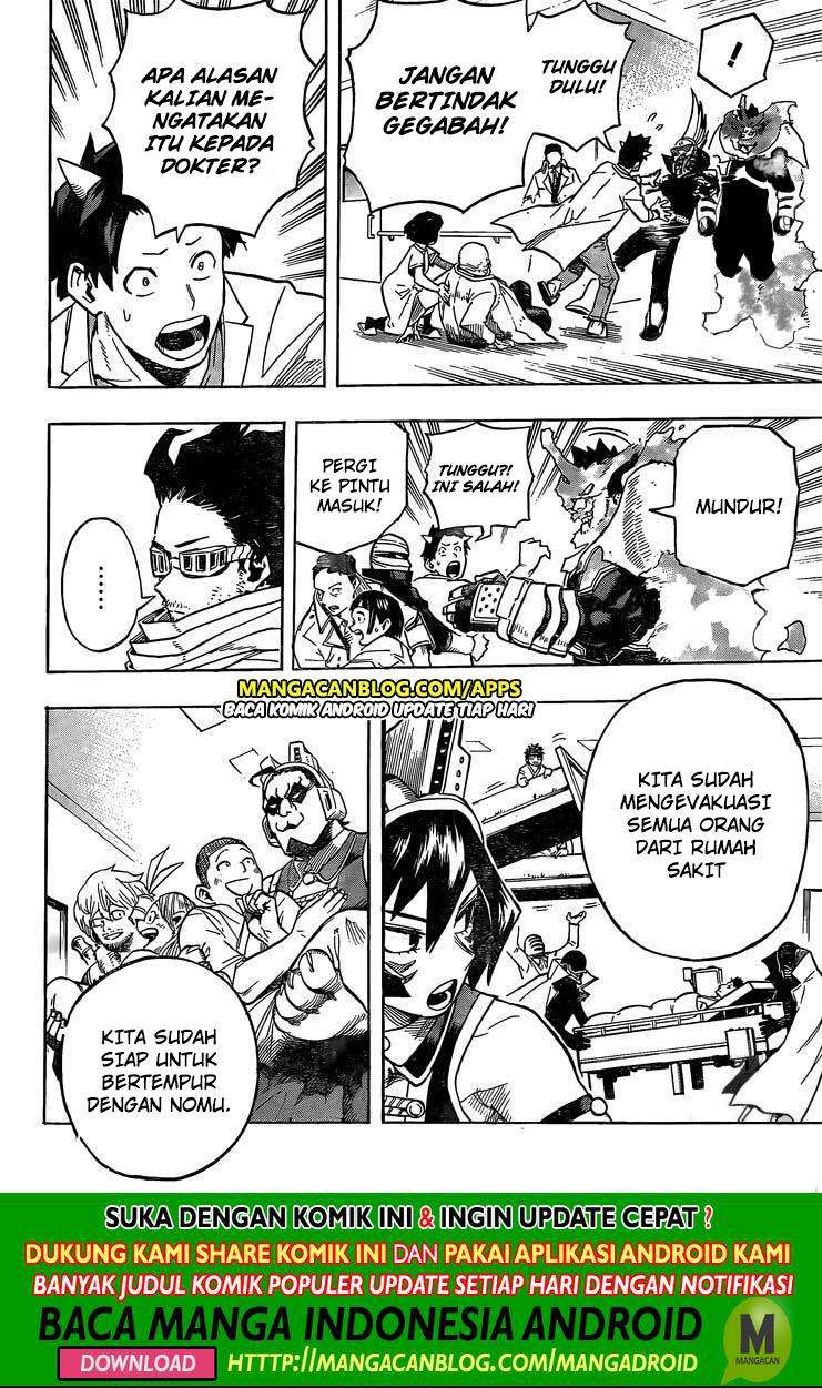 Boku no Hero Academia Chapter 260 - halaman 6