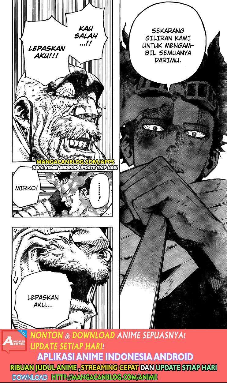 Boku no Hero Academia Chapter 260 - halaman 8