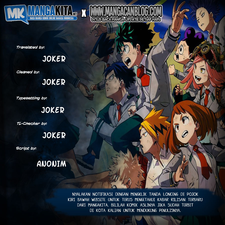 Boku no Hero Academia Chapter 262 - halaman 1
