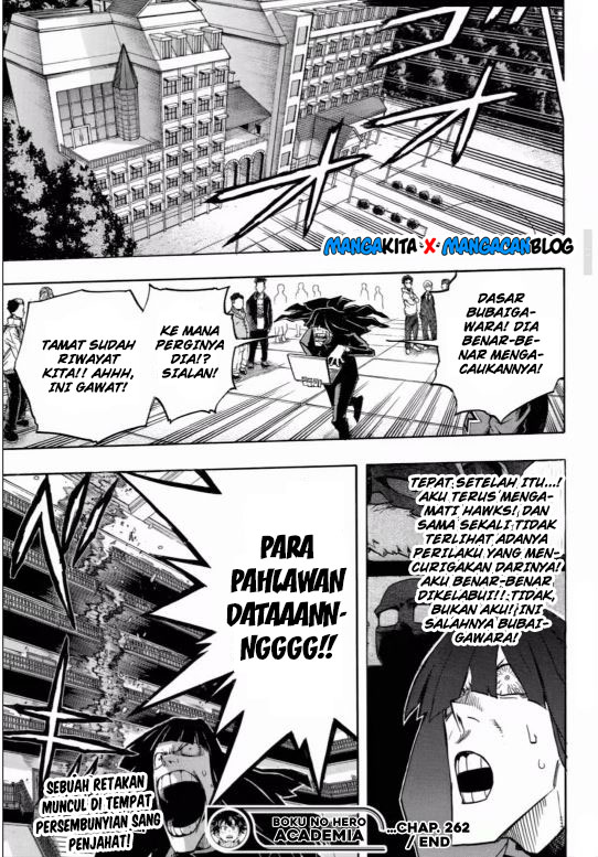 Boku no Hero Academia Chapter 262 - halaman 18