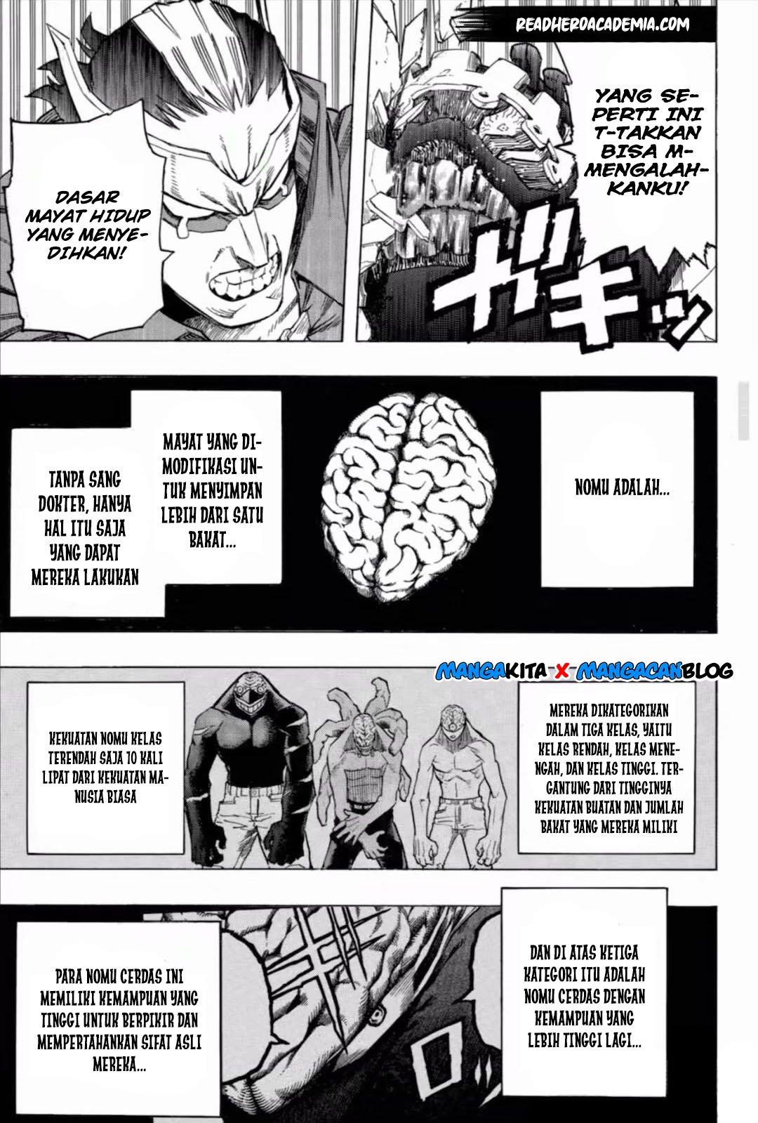 Boku no Hero Academia Chapter 262 - halaman 4