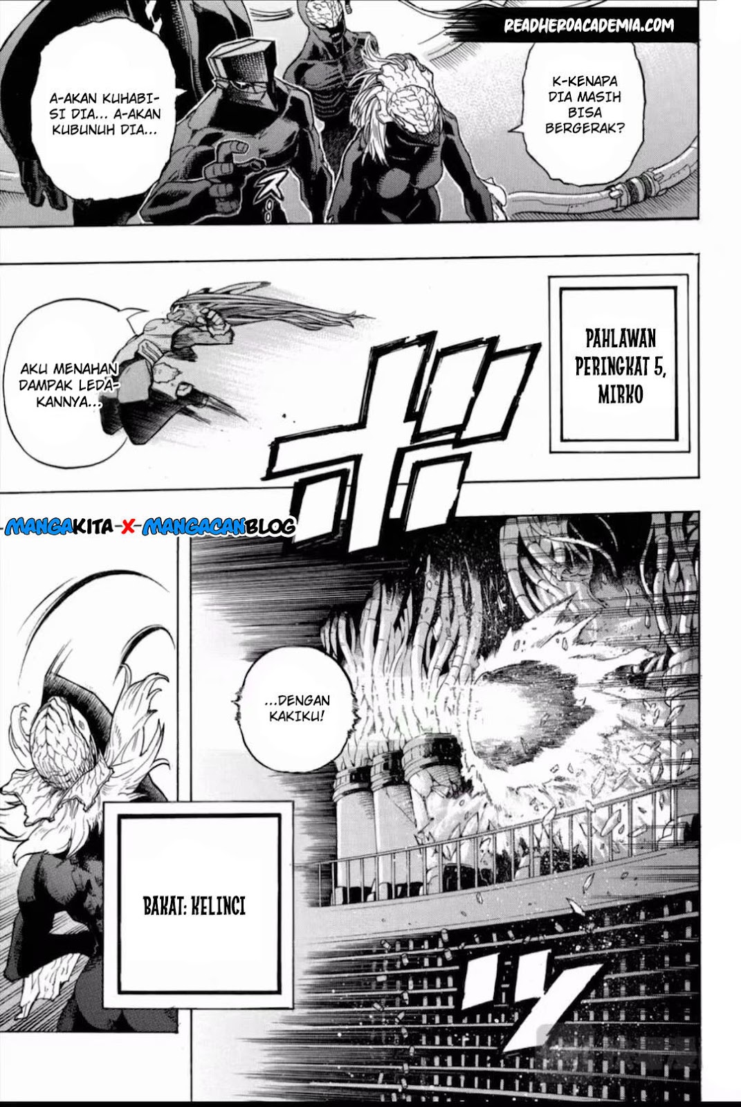 Boku no Hero Academia Chapter 262 - halaman 8