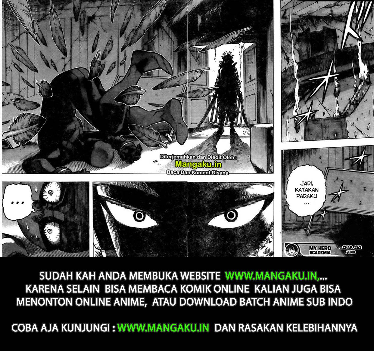 Boku no Hero Academia Chapter 263 - halaman 13