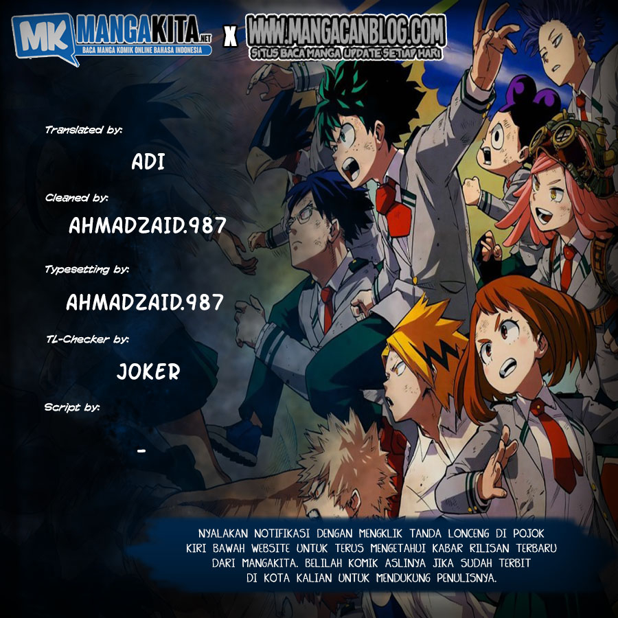 Boku no Hero Academia Chapter 264 - halaman 1
