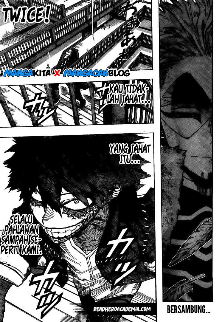 Boku no Hero Academia Chapter 264 - halaman 18