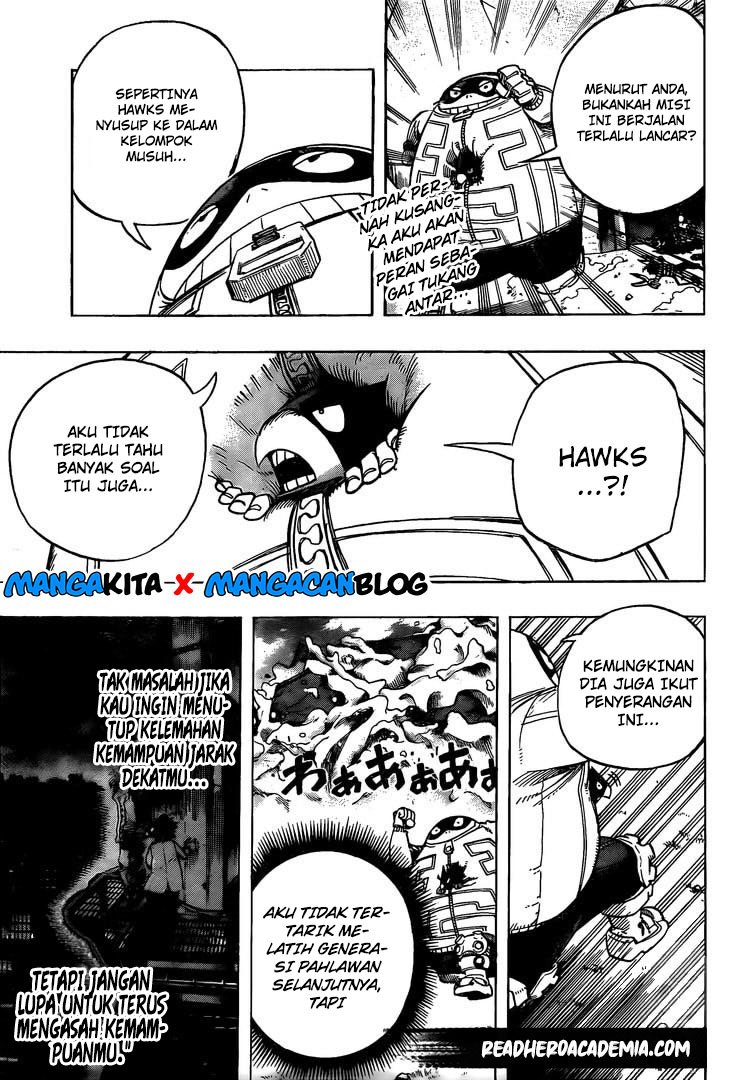 Boku no Hero Academia Chapter 265 - halaman 9