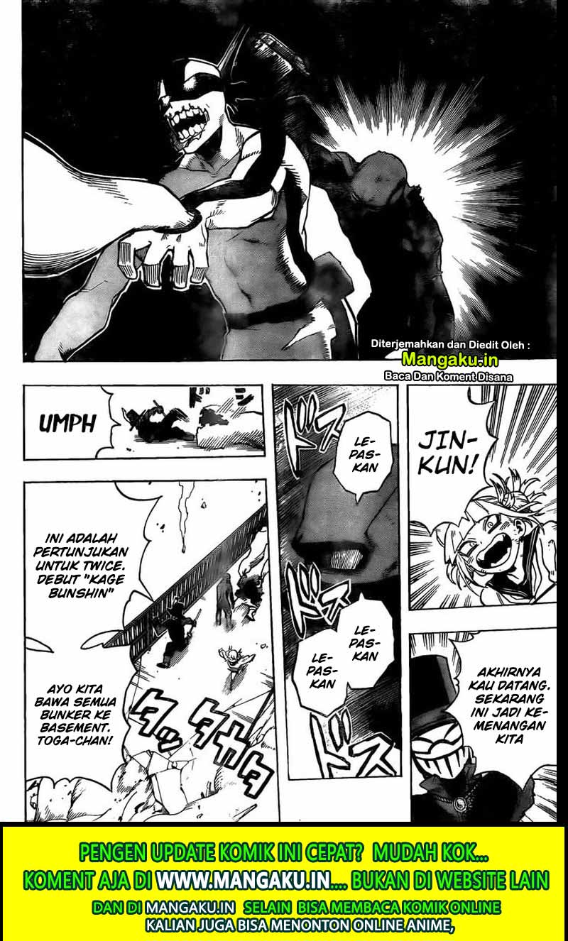 Boku no Hero Academia Chapter 266 - halaman 16