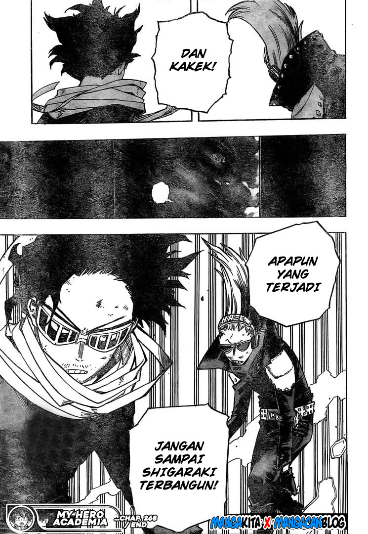 Boku no Hero Academia Chapter 268 - halaman 14