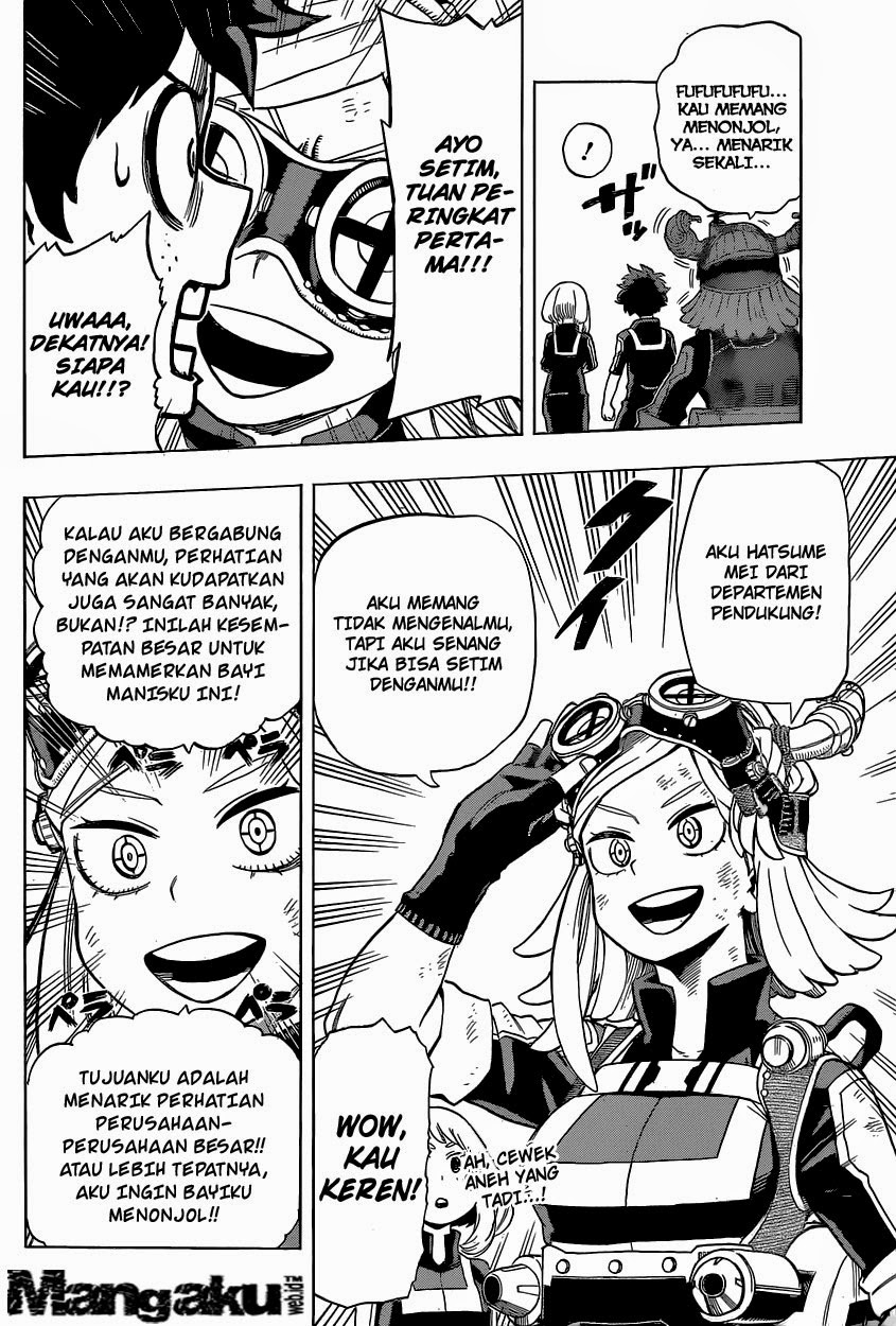 Boku no Hero Academia Chapter 27 - halaman 15