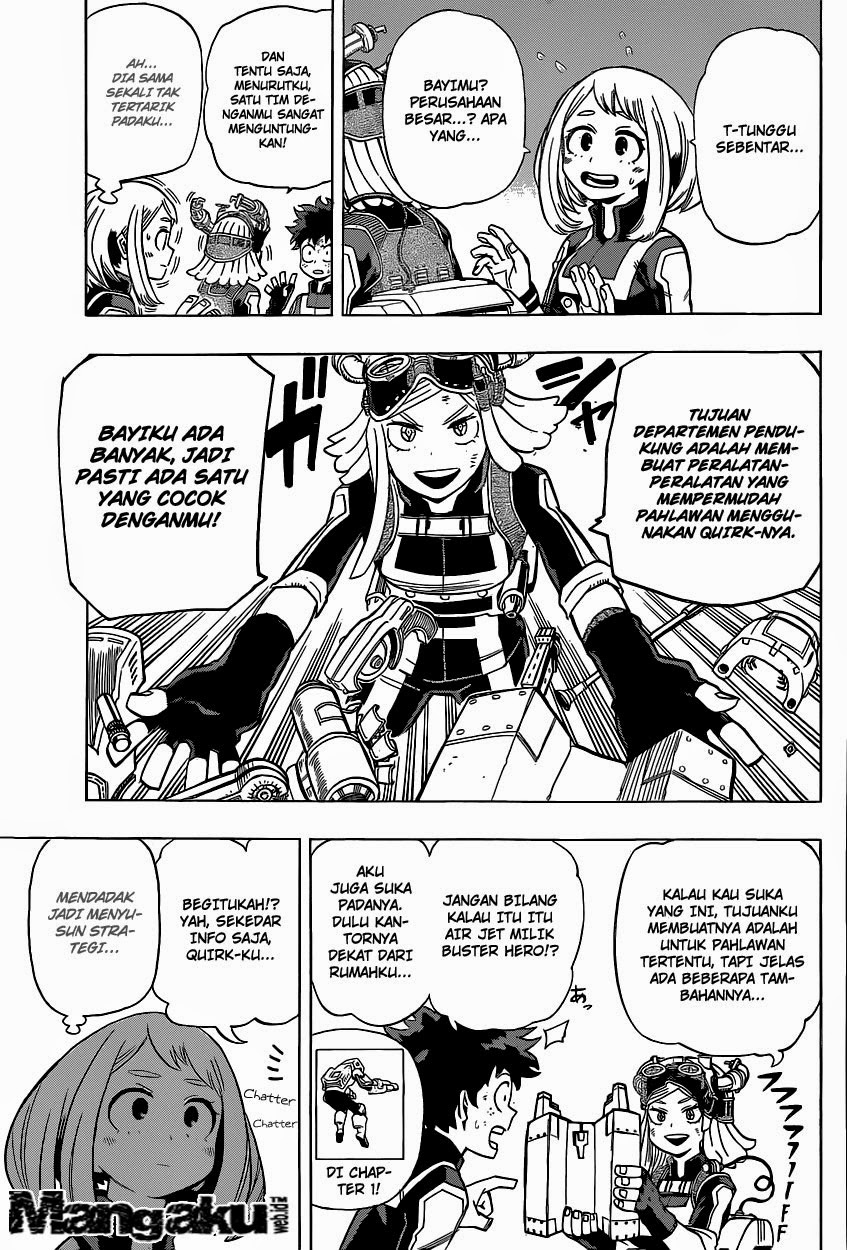 Boku no Hero Academia Chapter 27 - halaman 16