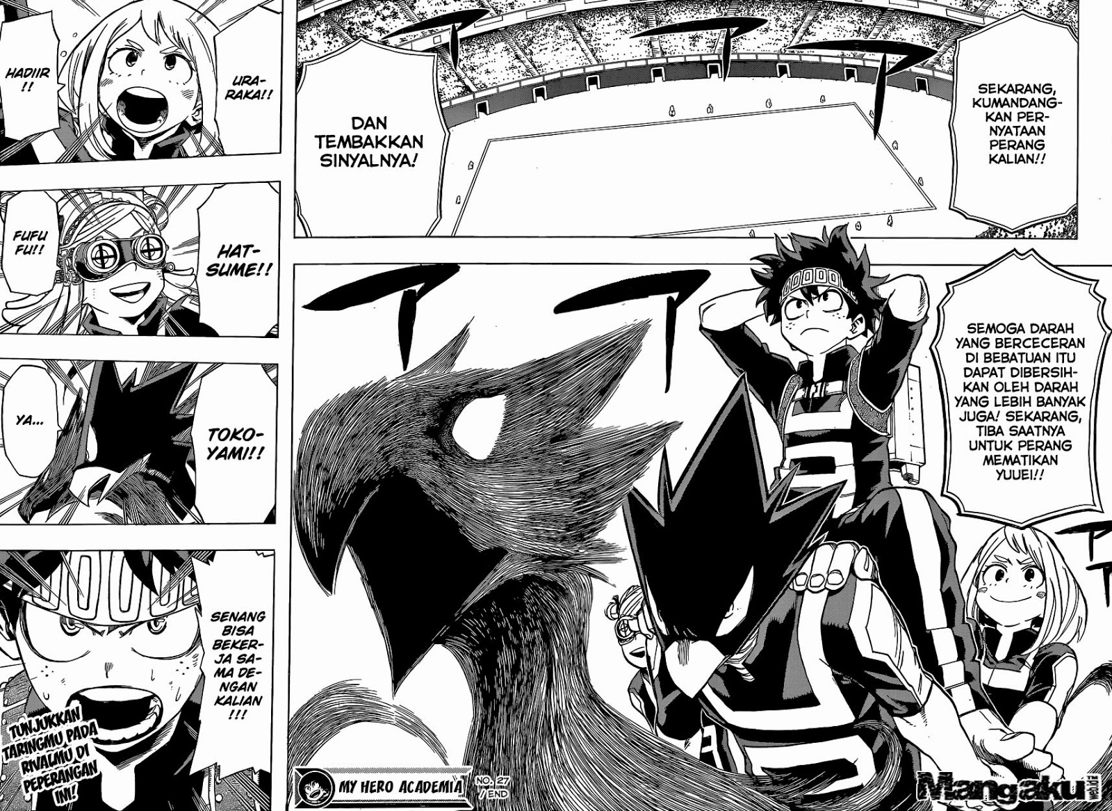 Boku no Hero Academia Chapter 27 - halaman 19