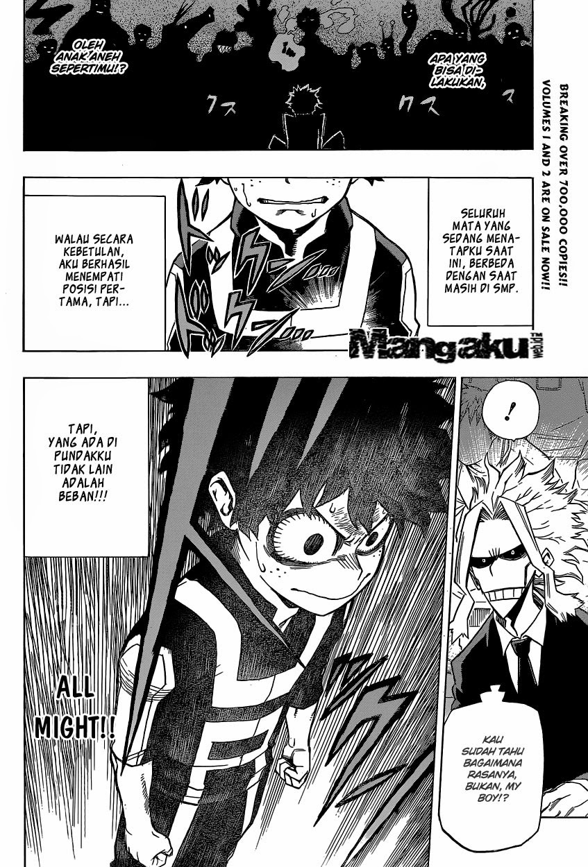 Boku no Hero Academia Chapter 27 - halaman 3