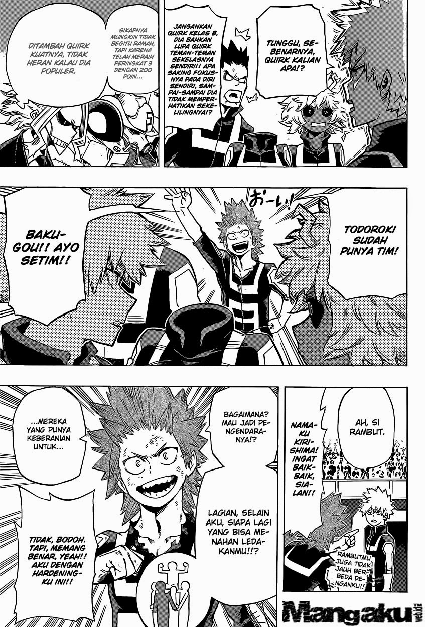Boku no Hero Academia Chapter 27 - halaman 8