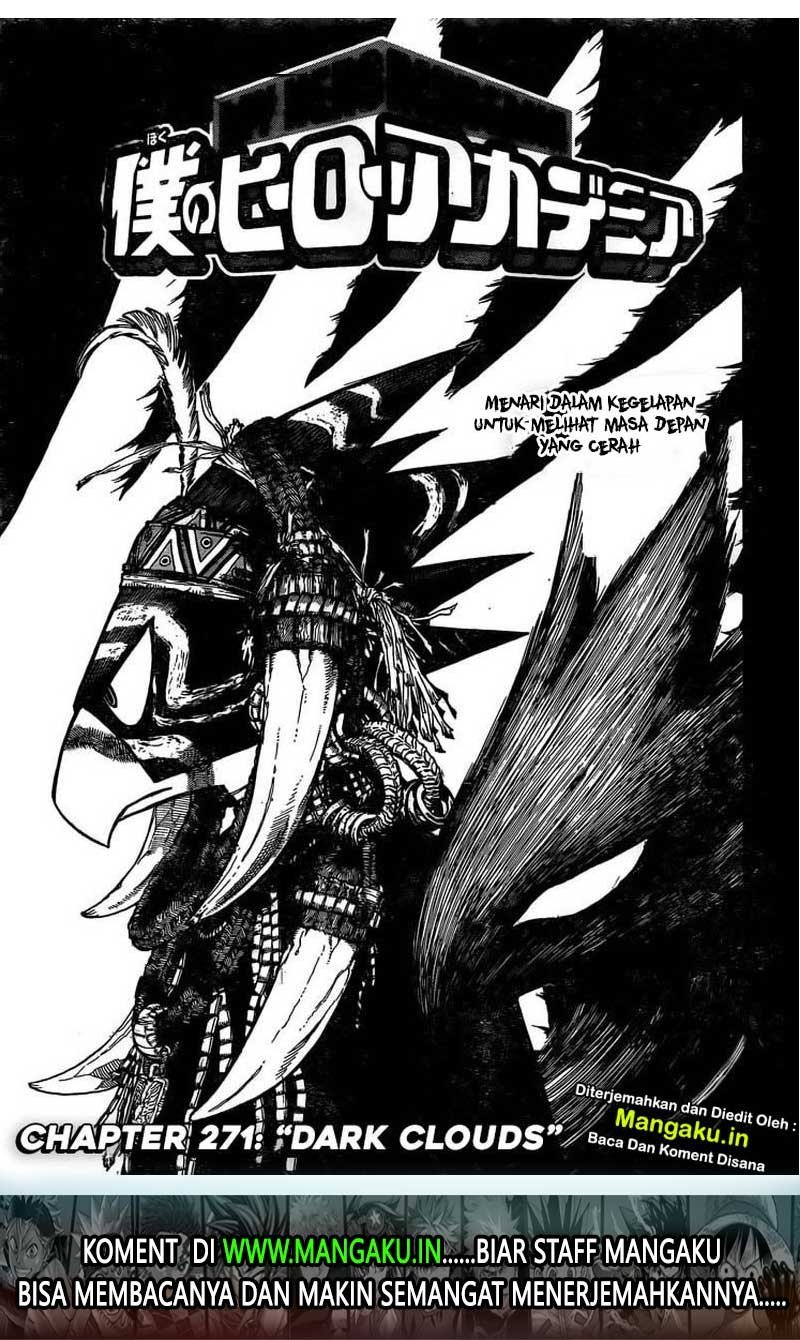 Boku no Hero Academia Chapter 271 - halaman 4