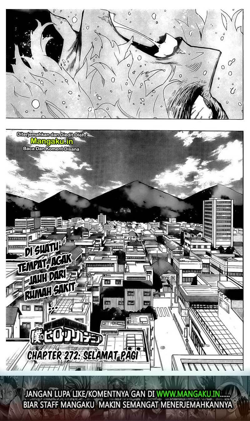 Boku no Hero Academia Chapter 272 - halaman 2