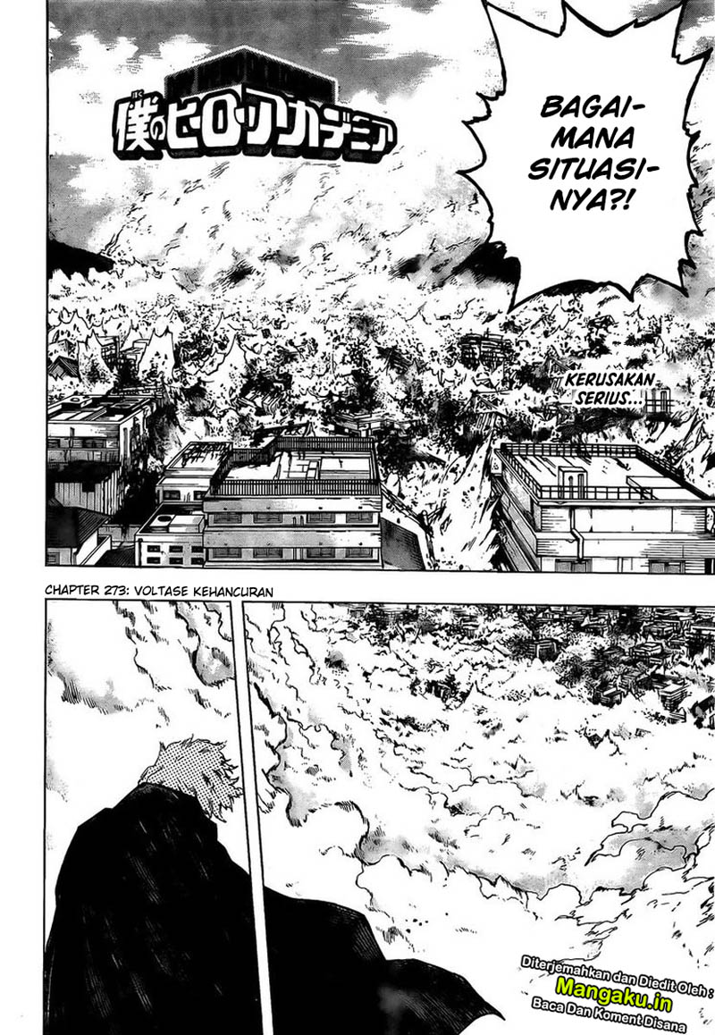 Boku no Hero Academia Chapter 273 - halaman 6