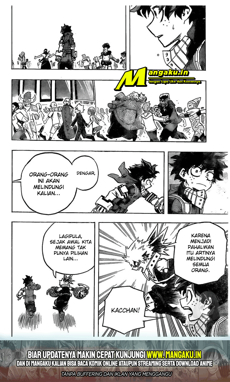 Boku no Hero Academia Chapter 274 - halaman 16