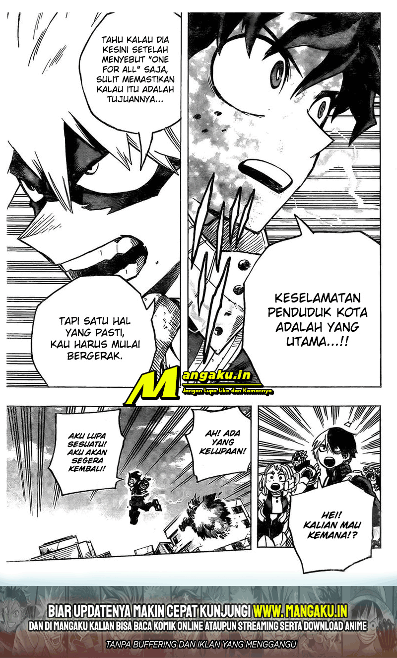 Boku no Hero Academia Chapter 274 - halaman 17