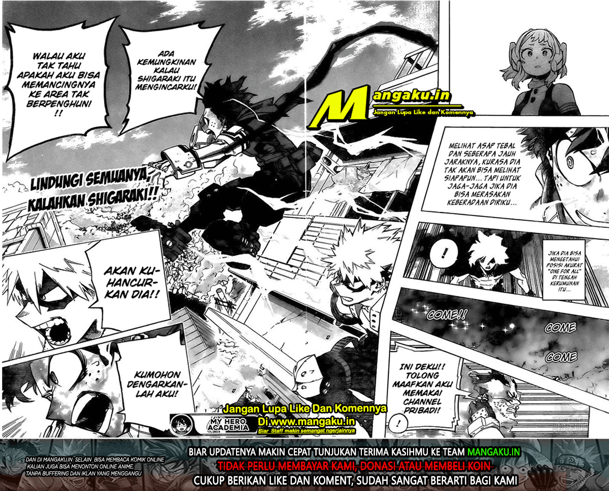 Boku no Hero Academia Chapter 274 - halaman 18