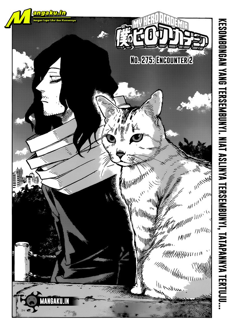 Boku no Hero Academia Chapter 275 - halaman 3