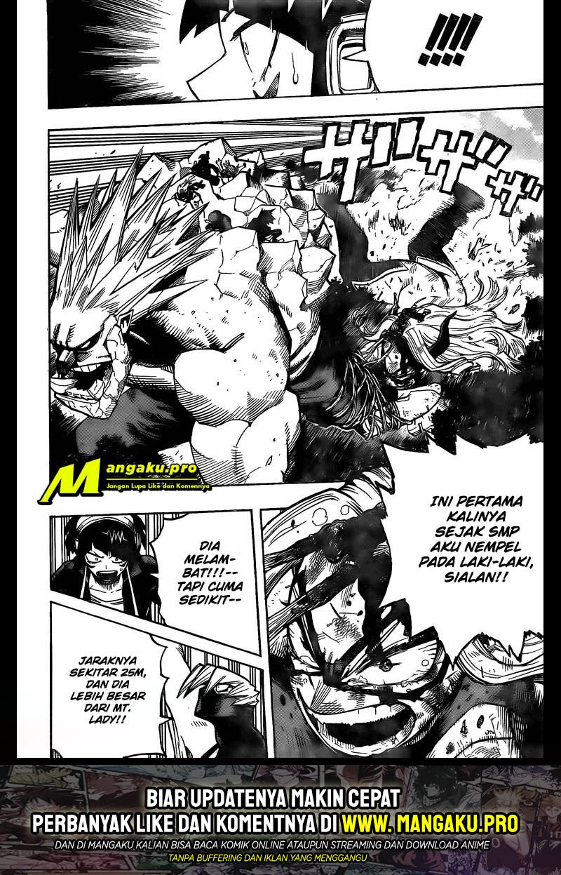 Boku no Hero Academia Chapter 278 - halaman 17