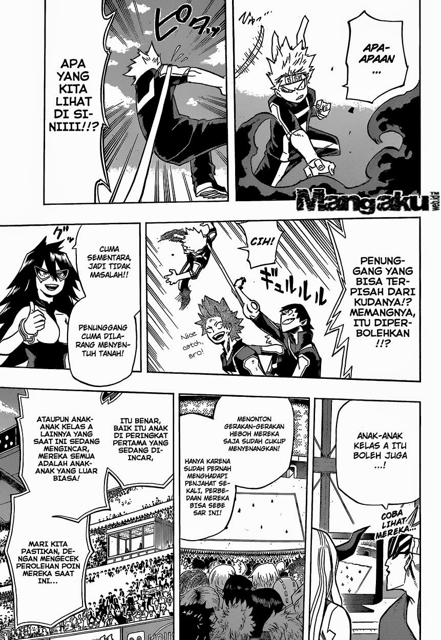 Boku no Hero Academia Chapter 28 - halaman 15