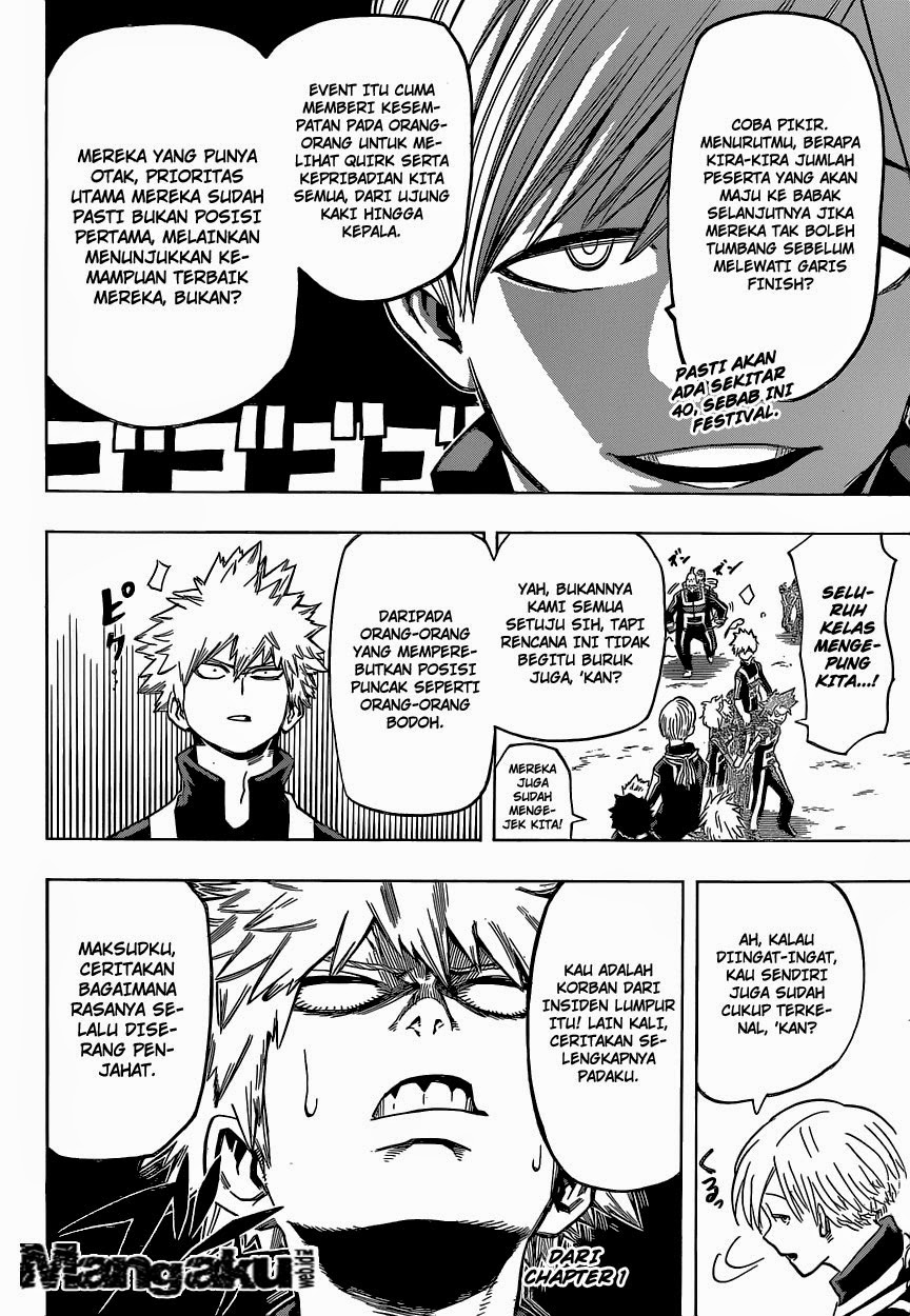 Boku no Hero Academia Chapter 28 - halaman 18