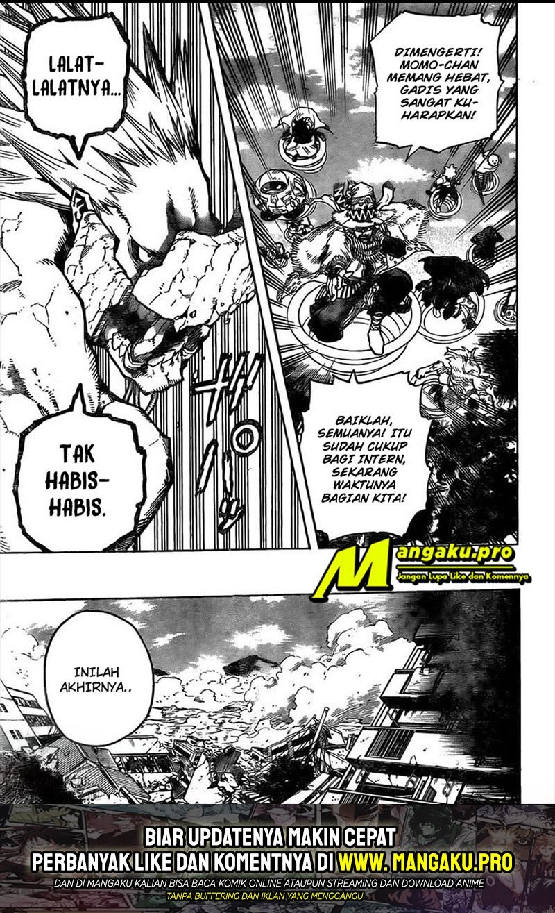 Boku no Hero Academia Chapter 280 - halaman 17
