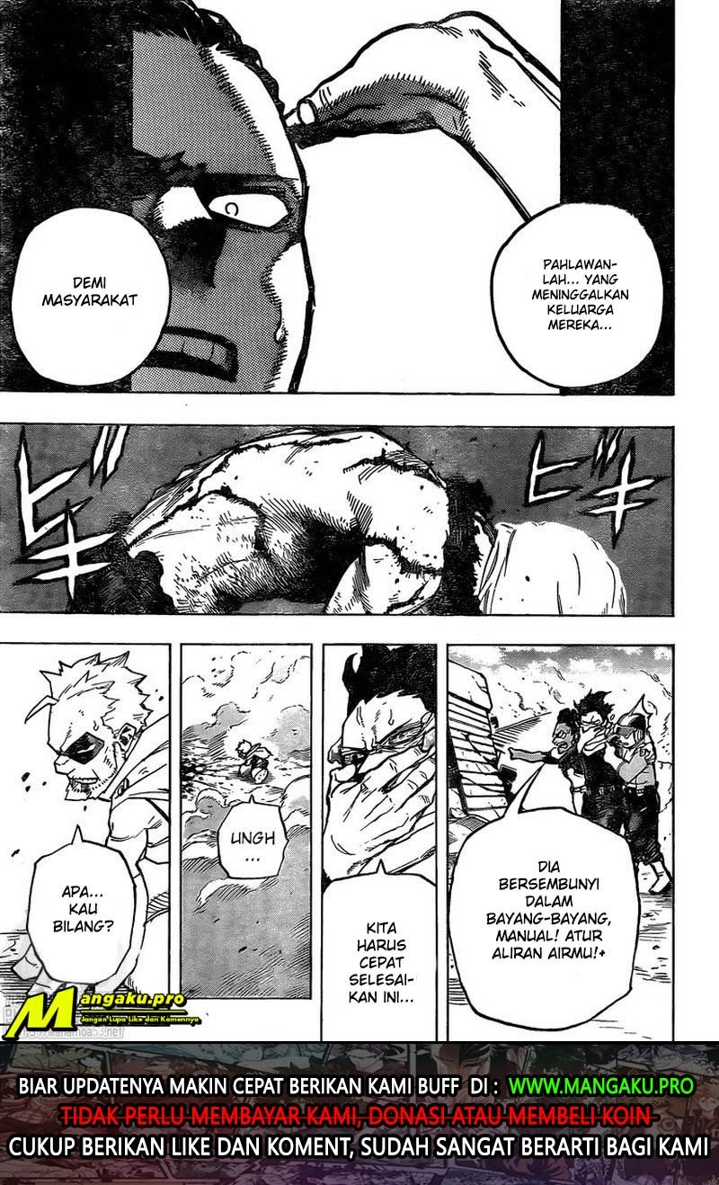 Boku no Hero Academia Chapter 281 - halaman 2