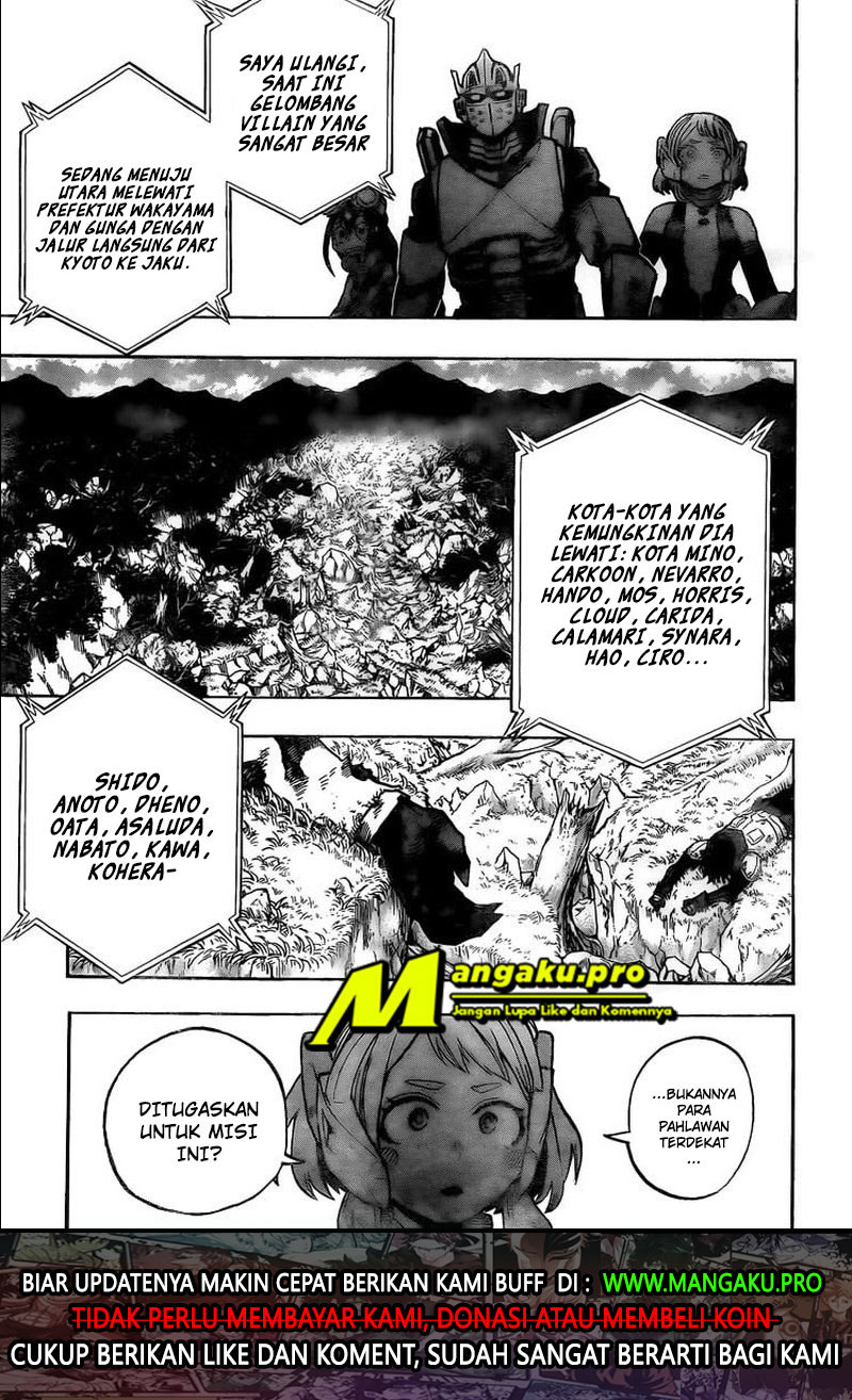 Boku no Hero Academia Chapter 282 - halaman 16
