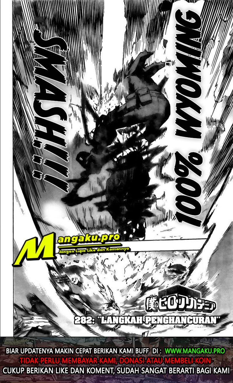 Boku no Hero Academia Chapter 282 - halaman 4