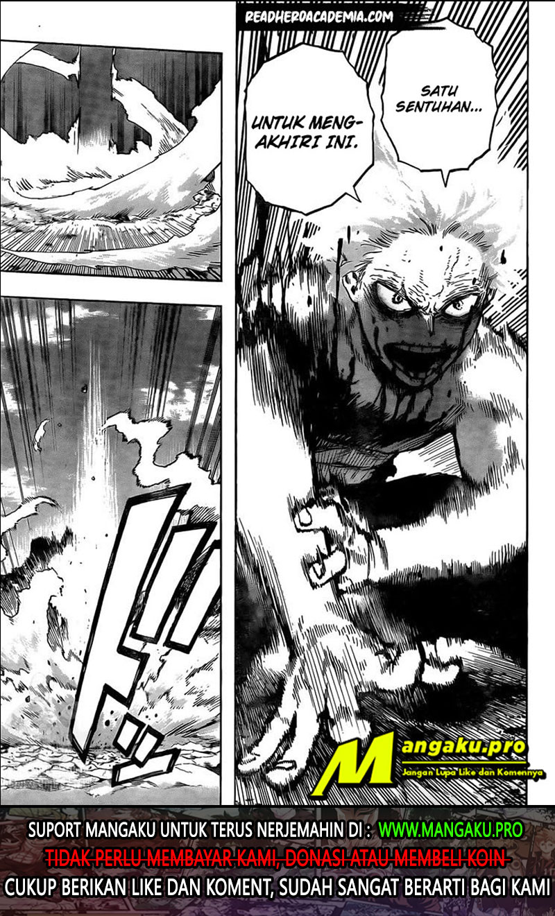 Boku no Hero Academia Chapter 283 - halaman 17
